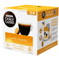 cafe em capsula nescafe dolce gusto 80g caseiro