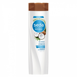 shampoo bomba coco seda recarga natural frasco 325ml