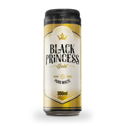 cerveja black princess gold puro malte lata