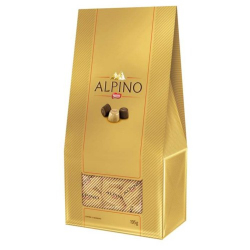 chocolate nestle 195g alpino com 15 unidades