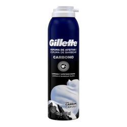 espuma barbear gillette 150g carbono