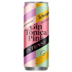 agua tonica schweppes 220ml rose lata