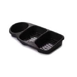 porta detergente/sabao/esponja preto