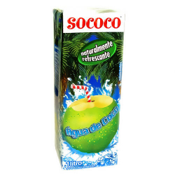 agua de coco sococo 1l
