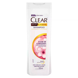 shampoo clear anticaspa women flor cerej fr 200ml