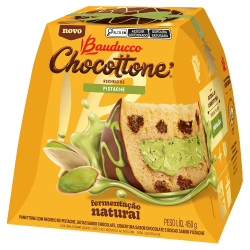 chocottone bauducco 450g maxi pistache