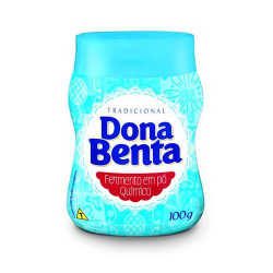 fermento em po dona benta quimico tradicional 100g