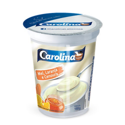 iogurte carolina mel e lar e cenoura 160g