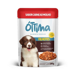racao ottima sache 100g filhotes carne