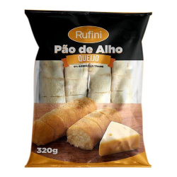 pao de alho rufini bdj 320g tradicional