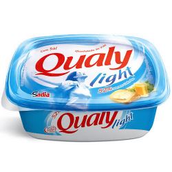 margarina qualy light zero lactose com sal 250g
