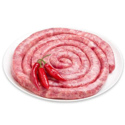 linguica de pernil fina frizan apimentada - 500g
