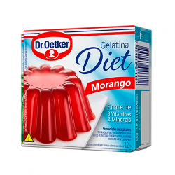 gelatina em po dr. oetker morango diet 20g