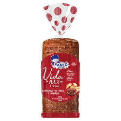 pao forma panco 100% vida 380g cast.p/linhaca