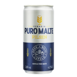 cerveja puro malte pilsen 269ml lata