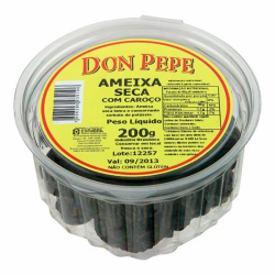 ameixa seca pet c/caroco don pepe 200g