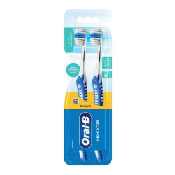 escova dental indicator plus oral-b macia 30 2 unid.