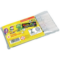 caneta hid. neopen 6 cores gigante