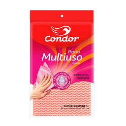 pano condor folha multiuso rosa ref.1673