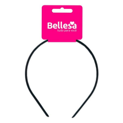 tiara bellesa acrilica media preta