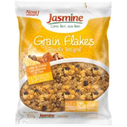 granola jasmine grain flakes banana e canela 300g