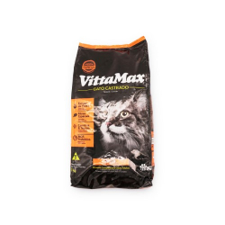 racao vittamax gato castrado 1kg salmao