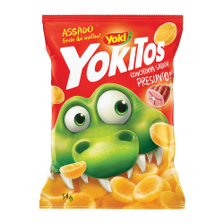 salgadinho yokitos conchinhas sabor presunto assado 45g