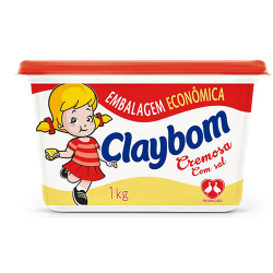 margarina claybom com sal 1kg