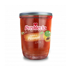 geleia predilecta 230g pote pessego