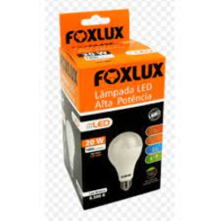 lampada foxlux led 20w 6500k bivolt