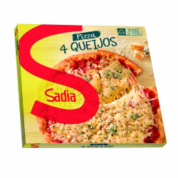 pizza sadia 4 queijos 460gr