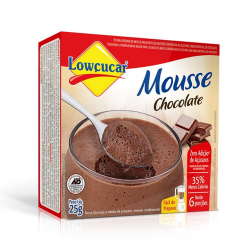 mousse lowcucar po chocolate 75g