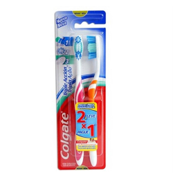 escova dental colgate tripla acao media lv2 pg1