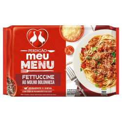 fettucine ao molho bolonhesa e parmesao perdigao 300g