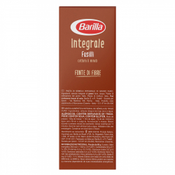 macarrao de semola de trigo grano duro integral fusilli barilla caixa 500g