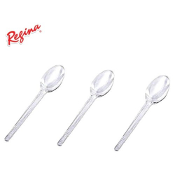 colher de plastico regina para churrasco grande com 50 unidades