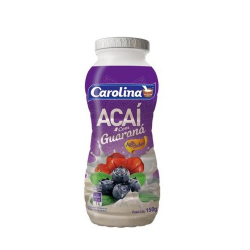 bebida lactea carolina acai com guarana 150g