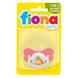 chupeta fiona orto silicone rosa