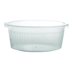 bacia plastica jaguar 6,7lt media transparente