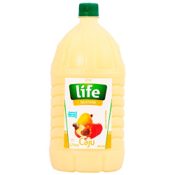 suco integral life 1,5l caju