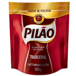 cafe pilao abre e fecha 500g tradicional