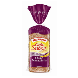 pao de forma wickbold chia e macadamia 350g