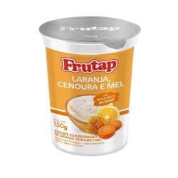 iogurte frutap laranja/cenoura/mel 150g