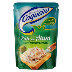 pate atum com azeitonas verdes coqueiro sache 170g