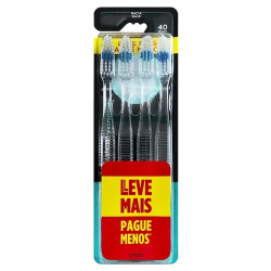 escova dental johnsons profissional c/4 leve mais pague menos macia 40