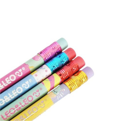 lapis preto leoleo c/borracha picole