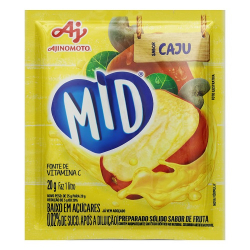 refresco em po caju mid pacote 20g