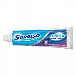 creme dental sorriso tripla limpeza completa caixa 120g