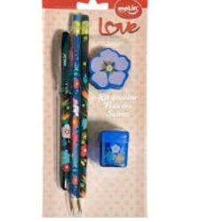 kit escolar molin love sortido