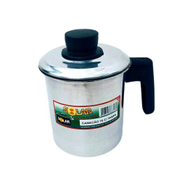 canecao de aluminio com tampa brilho solar n10